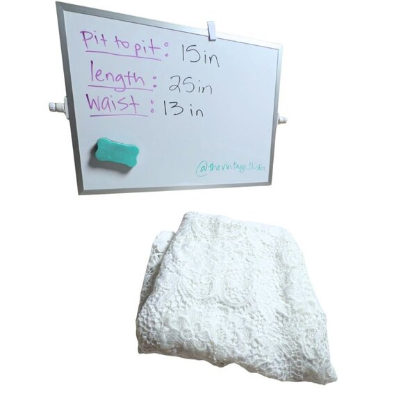 Forever 21 White Lace Floral Adjustable Strap Waist Cut Out Bodycon Dress Small - Picture 10 of 13